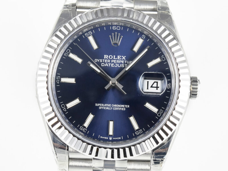 Datejust 36mm 126334 VSF Blue Dial Stick Markers in White Gold - Image 8