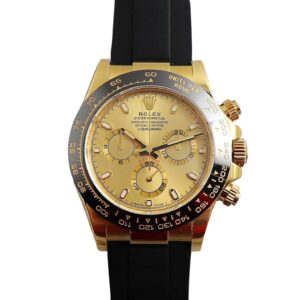 Daytona 116518LN Champagne Dial in Yellow Gold