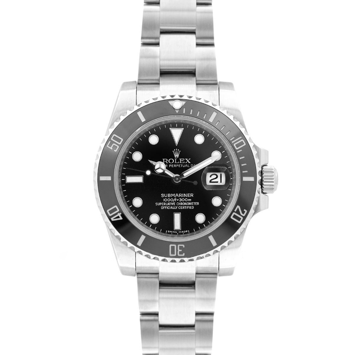Submariner 116610 Black Ceramic