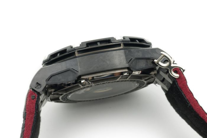 Royal Oak Offshore 26290IO 44mm Ceramic JF Black/Red Dial on Black Leather Strap A3126 - Image 6