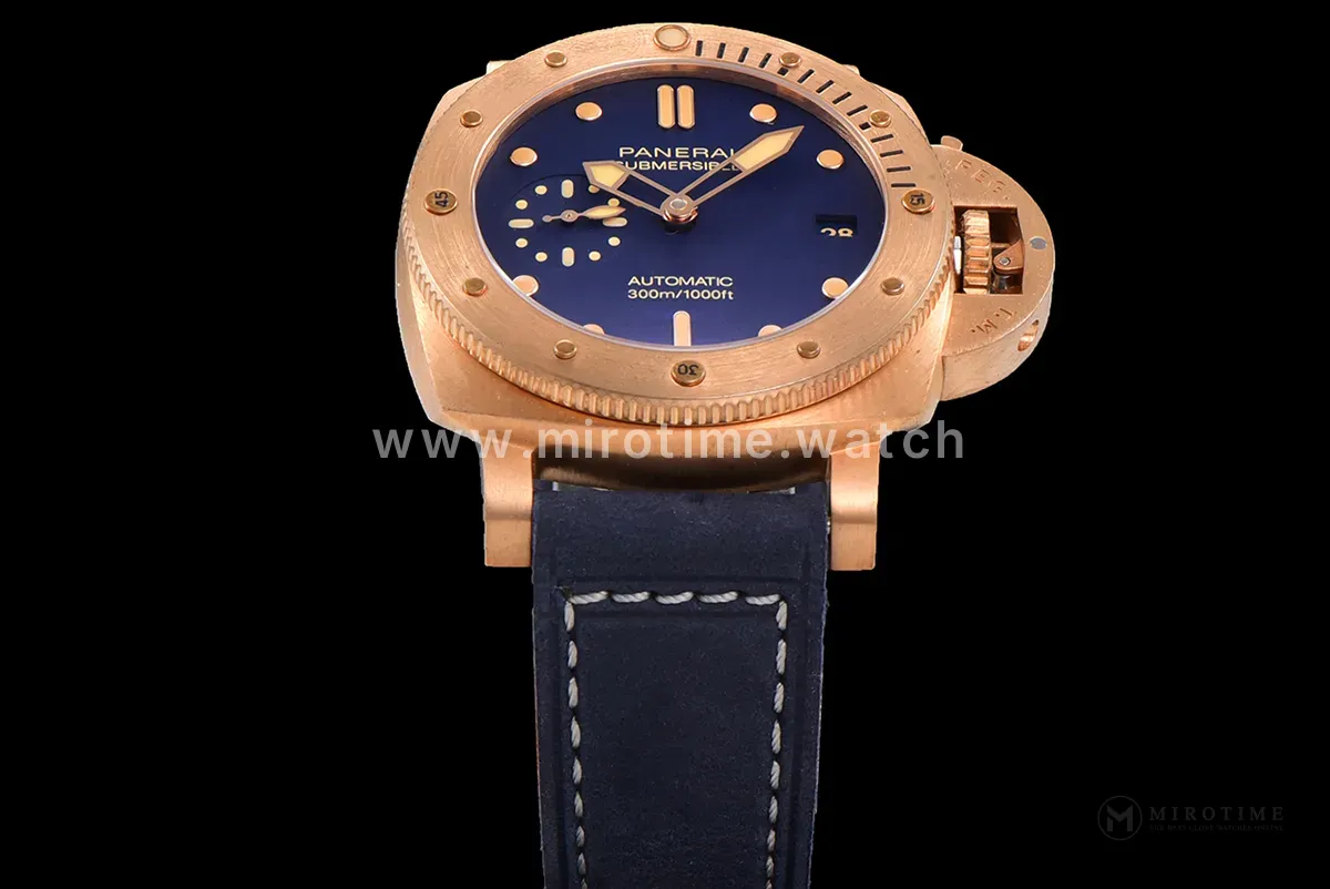 PAM1074 Submersible Bronzo Blu Abisso 42mm - Image 12