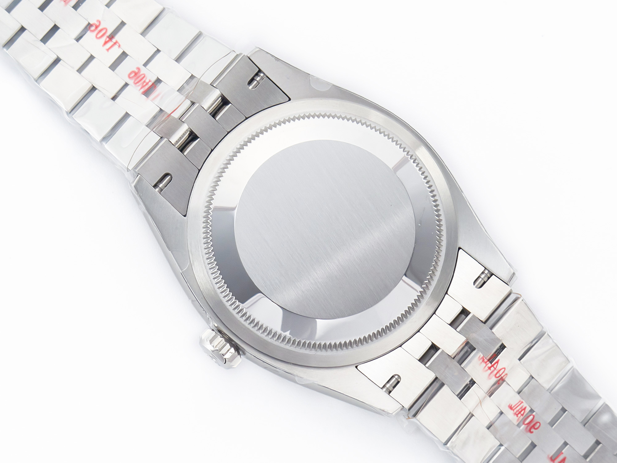 Datejust 41 Black Dial Stick Markers in Steel Clean Factory - Image 16
