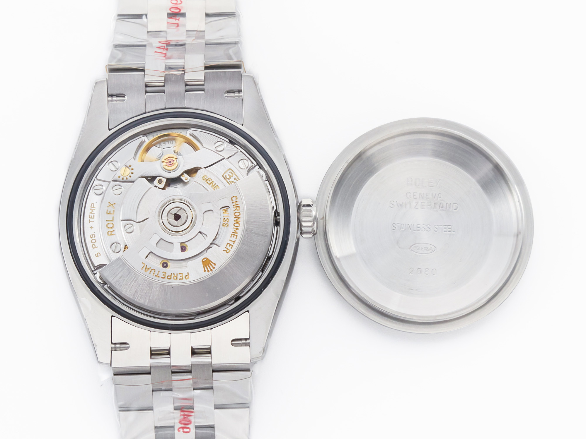Datejust 41 Black Dial Stick Markers in Steel Clean Factory - Image 23