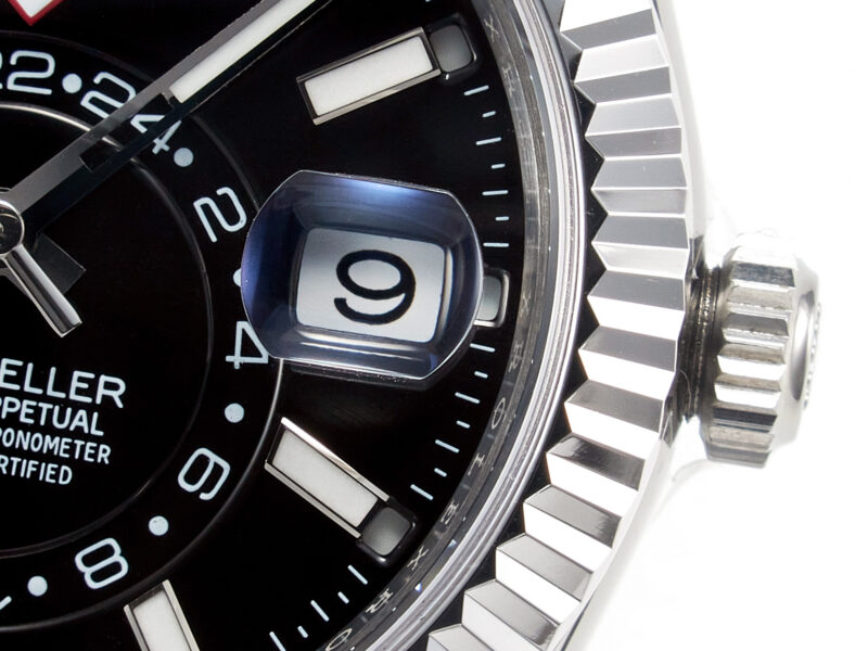 Sky-Dweller 326934 904L SS ZF 1:1 Best Edition Black Dial on SS Bracelet A2824 - Image 7