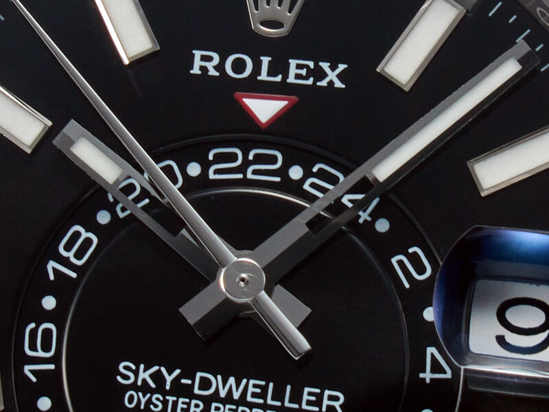Sky-Dweller 326934 904L SS ZF 1:1 Best Edition Black Dial on SS Bracelet A2824 - Image 8