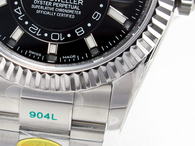 Sky-Dweller 326934 904L SS ZF 1:1 Best Edition Black Dial on SS Bracelet A2824 - Image 10