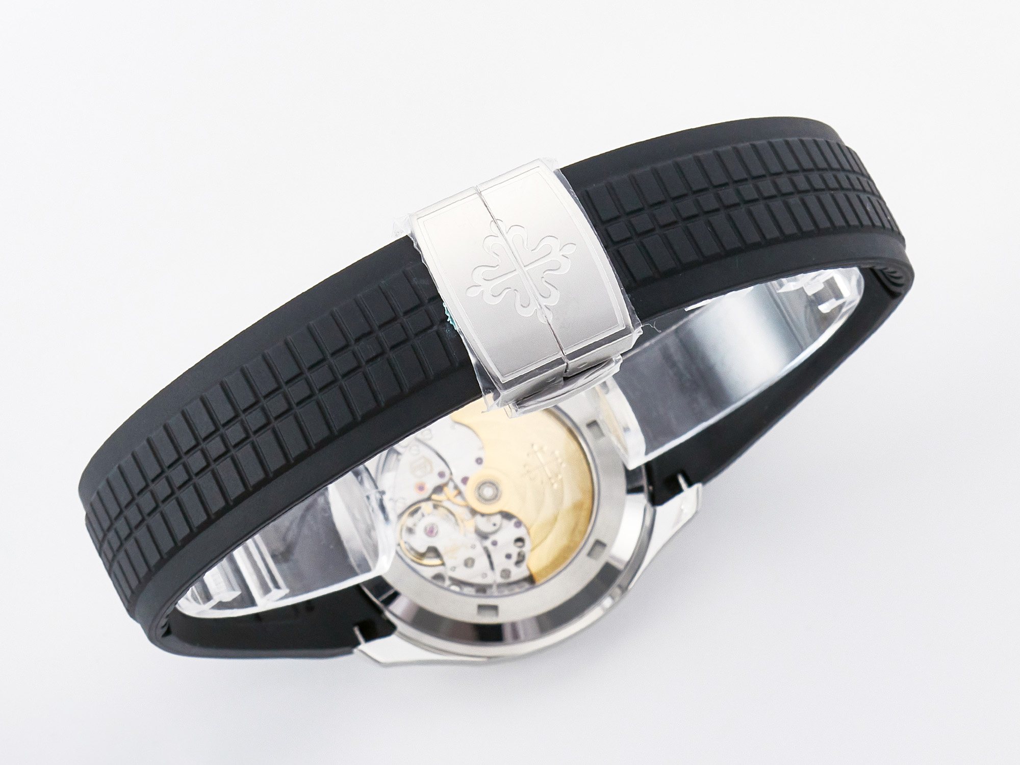 Aquanaut 5167 40mm SS 3KF 1:1 Best Edition Black Dial on Black Rubber Strap A330 Super Clone V3 - Image 25