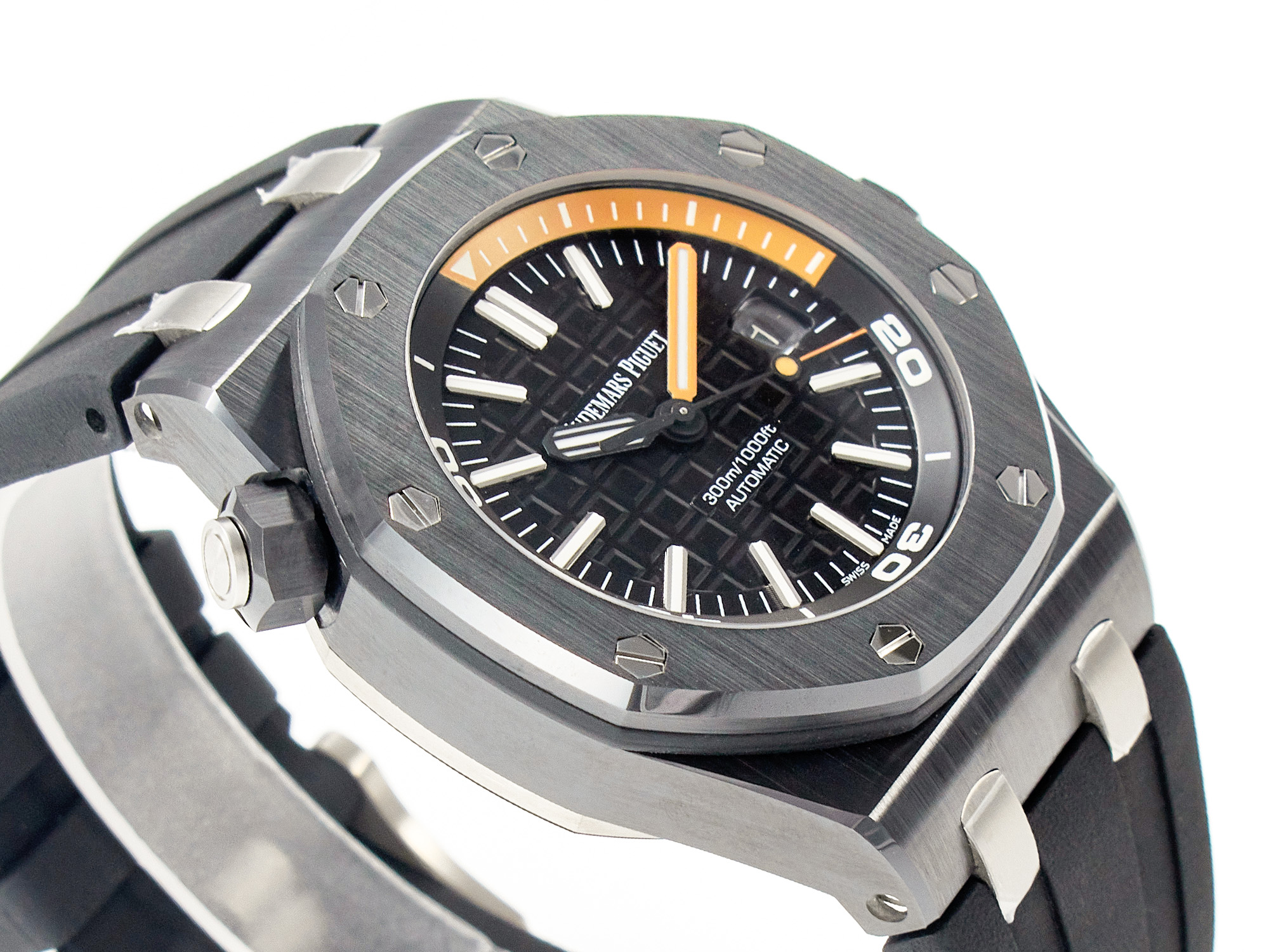 Royal Oak Offshore Diver 15707 Black Ceramic ZF 1:1 Best Edition SA3120 Super Clone - Image 6