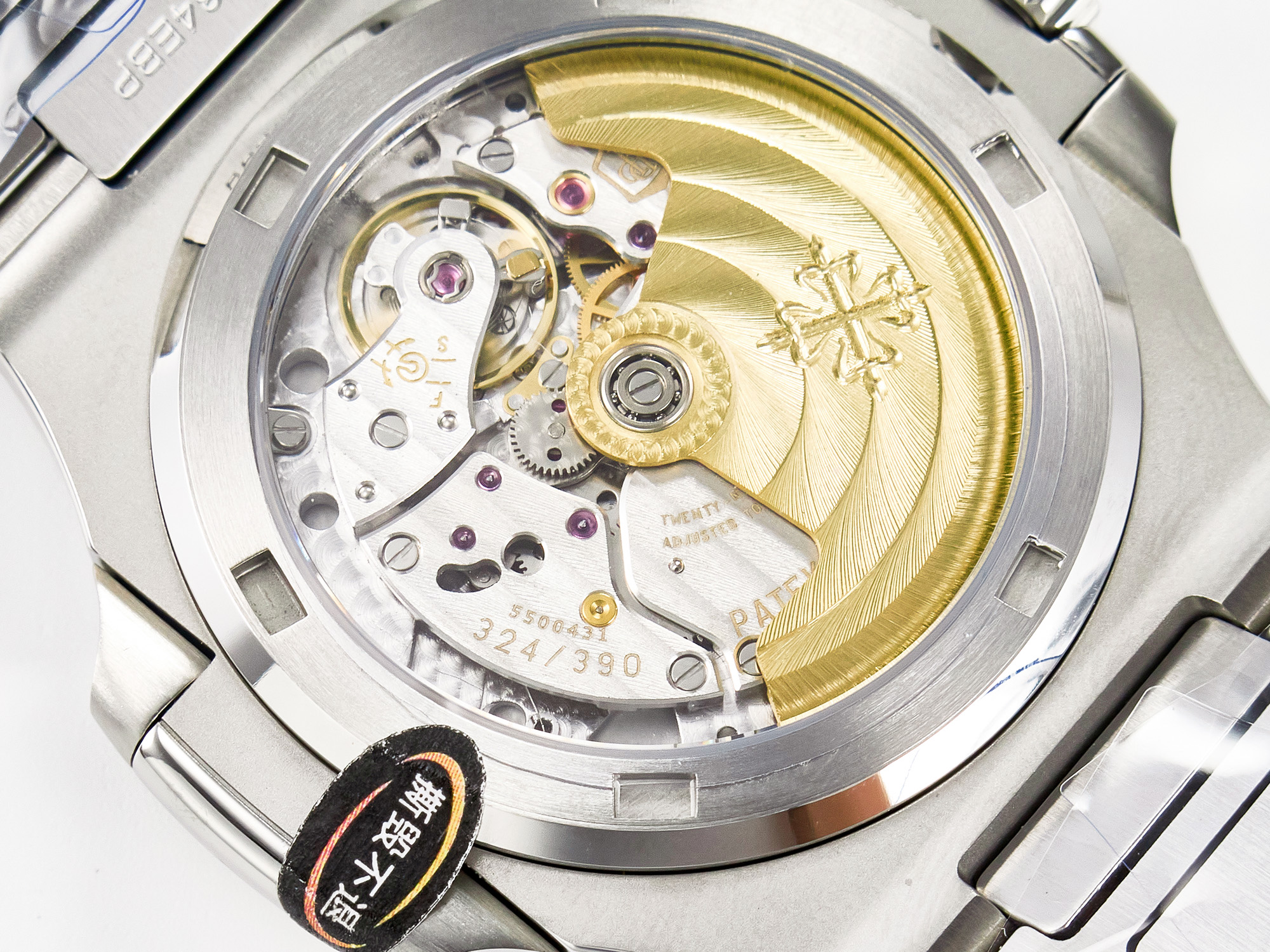 Nautilus 5711 3KF 1:1 Best Edition White Dial on SS Bracelet A324 Super Clone V2 - Image 20