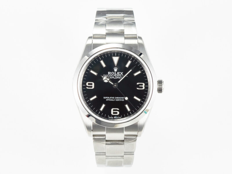 Explorer 36 904L Steel VSF 1:1 Best Edition Black Dial on SS Bracelet SW200