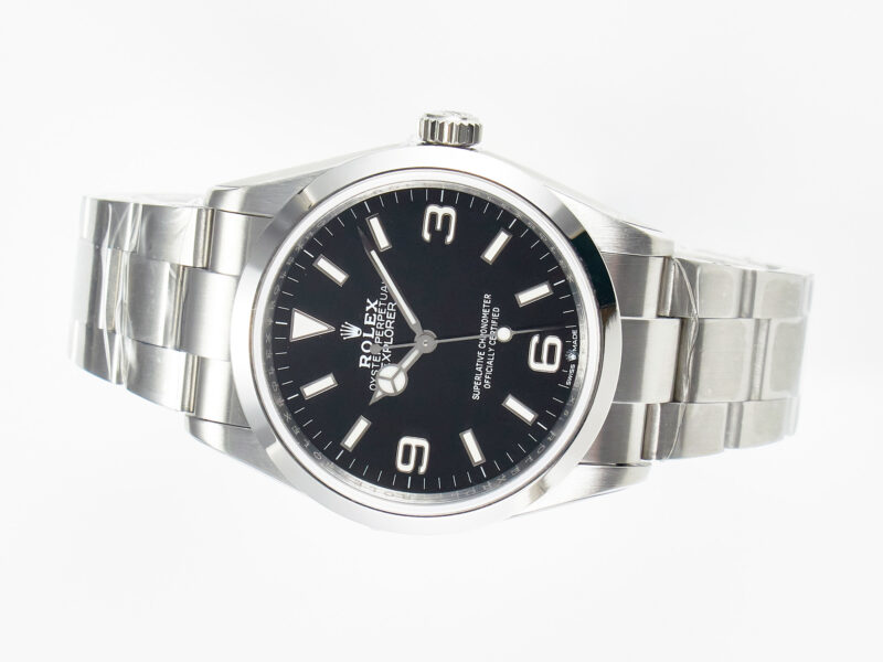 Explorer 36 904L Steel VSF 1:1 Best Edition Black Dial on SS Bracelet SW200 - Image 4