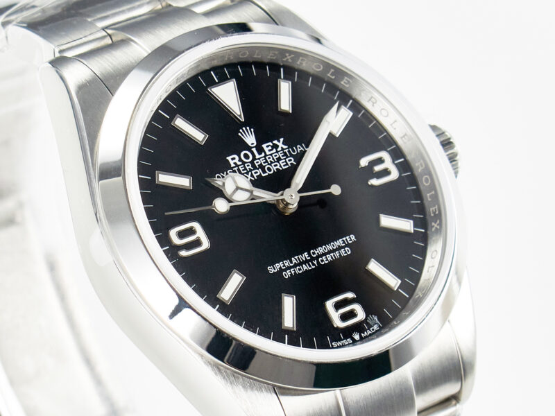 Explorer 36 904L Steel VSF 1:1 Best Edition Black Dial on SS Bracelet SW200 - Image 6