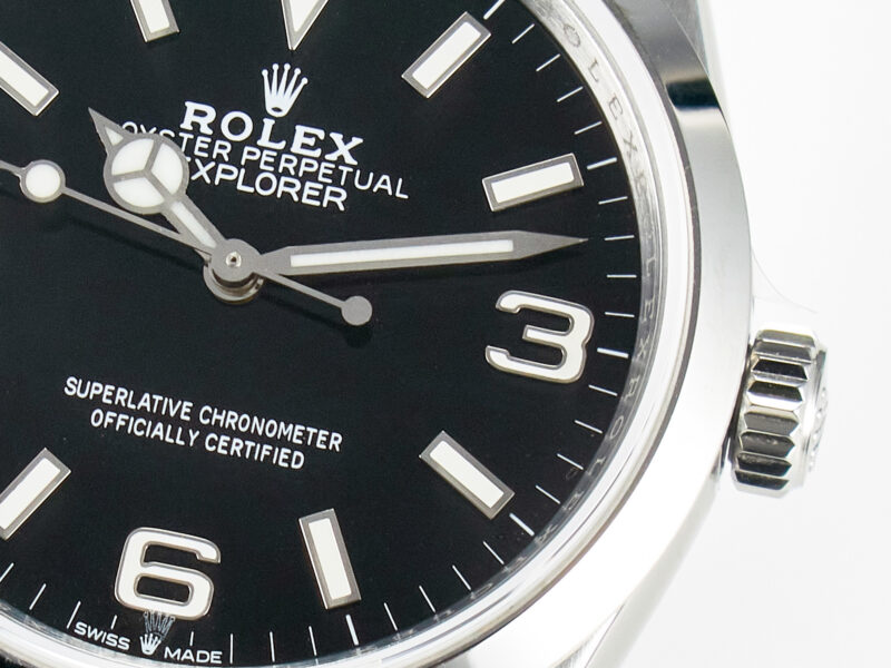 Explorer 36 904L Steel VSF 1:1 Best Edition Black Dial on SS Bracelet SW200 - Image 9