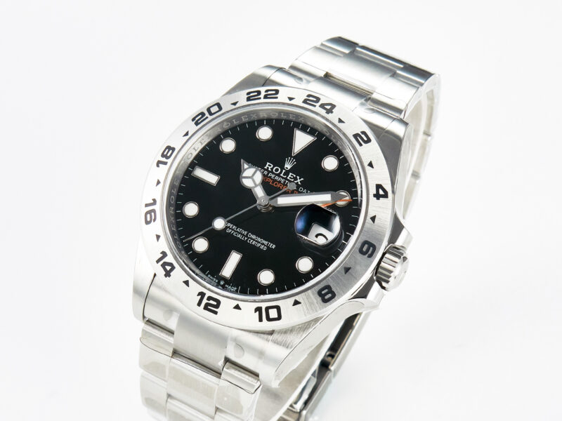 Explorer II 42mm 226570 904L SS VSF 1:1 Best Edition Black Dial on Bracelet DD3285 CHS - Image 2
