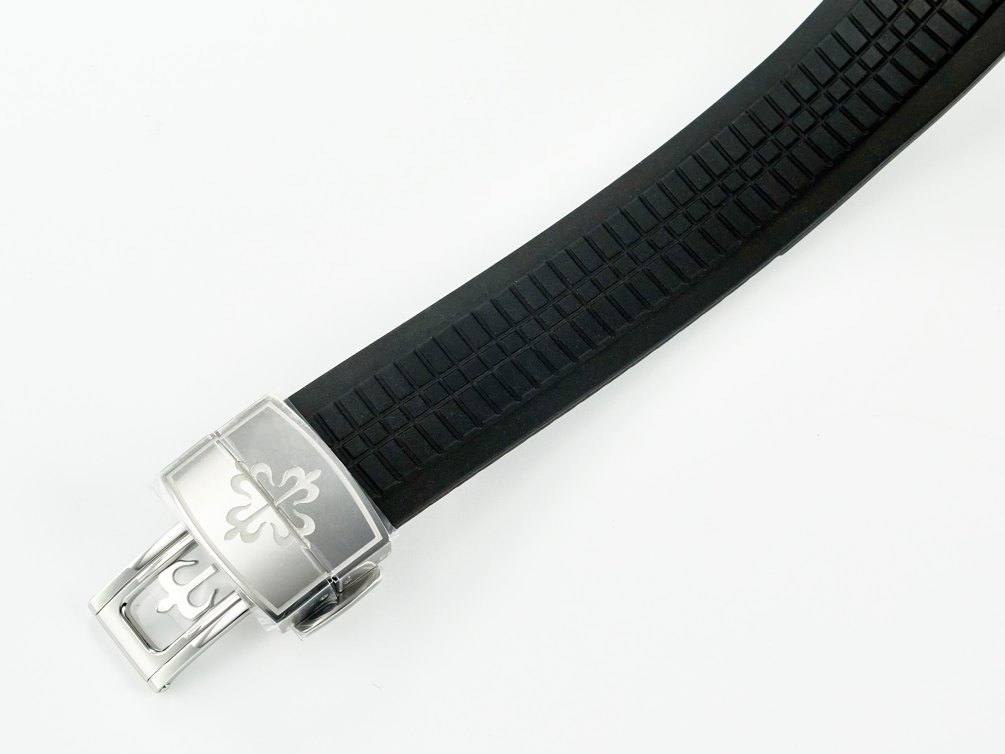 Aquanaut 5167A SS ZF 1:1 Best Edition Black Dial on Black Rubber Strap A324 Super Clone(New clasp) - Image 23