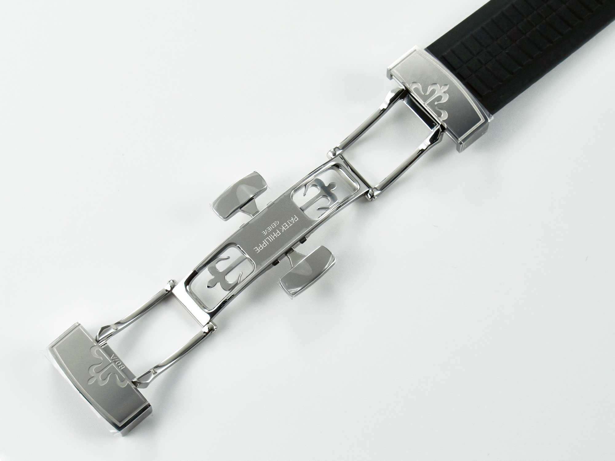 Aquanaut 5167A SS ZF 1:1 Best Edition Black Dial on Black Rubber Strap A324 Super Clone(New clasp) - Image 27