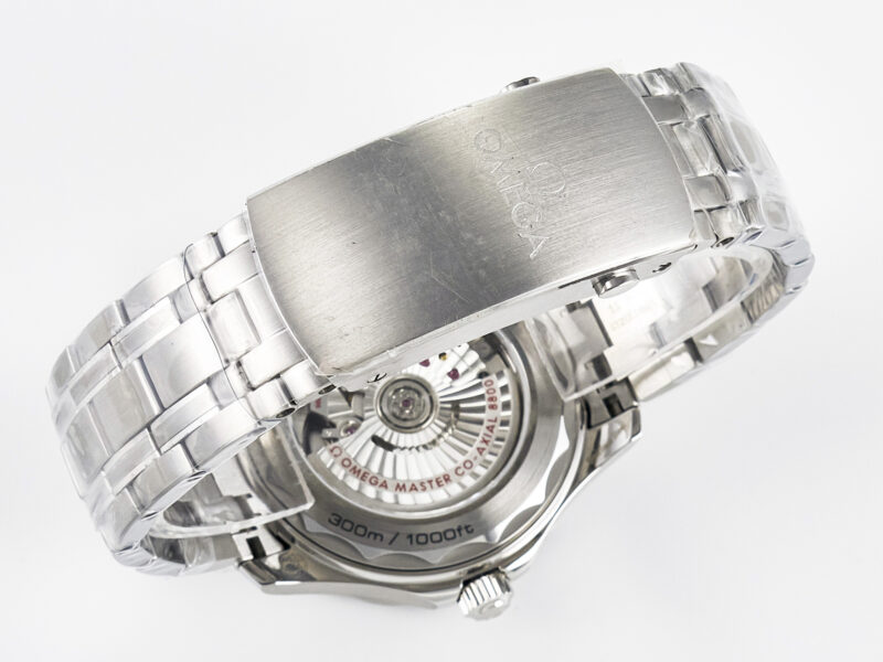 Seamaster Diver 300M VSF 1:1 Best Edition Black Ceramic Black Dial on SS Bracelet A8800 V2 - Image 28