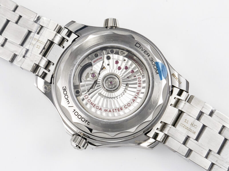 Seamaster Diver 300M VSF 1:1 Best Edition Black Ceramic Black Dial on SS Bracelet A8800 V2 - Image 21