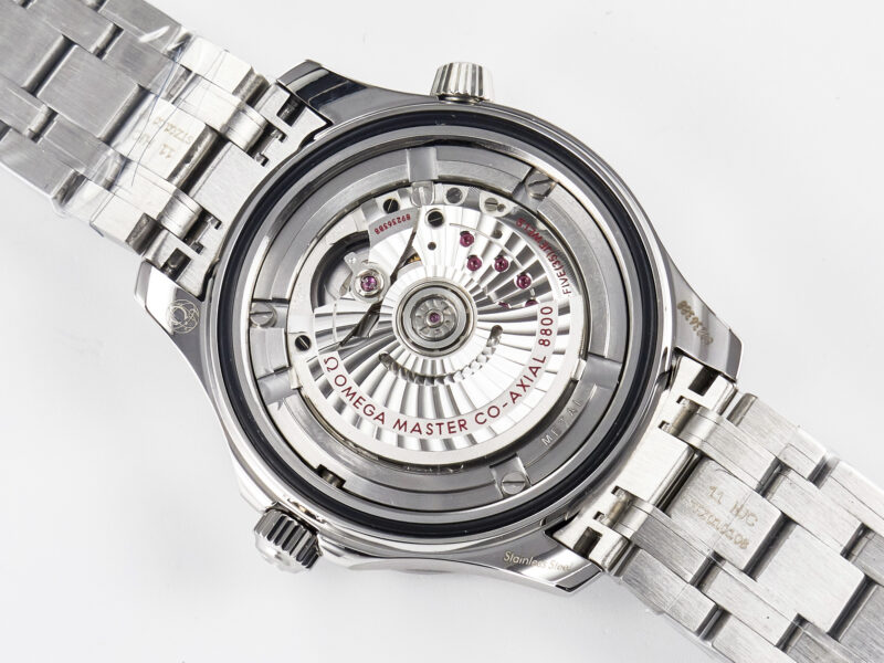 Seamaster Diver 300M VSF 1:1 Best Edition Black Ceramic Black Dial on SS Bracelet A8800 V2 - Image 14