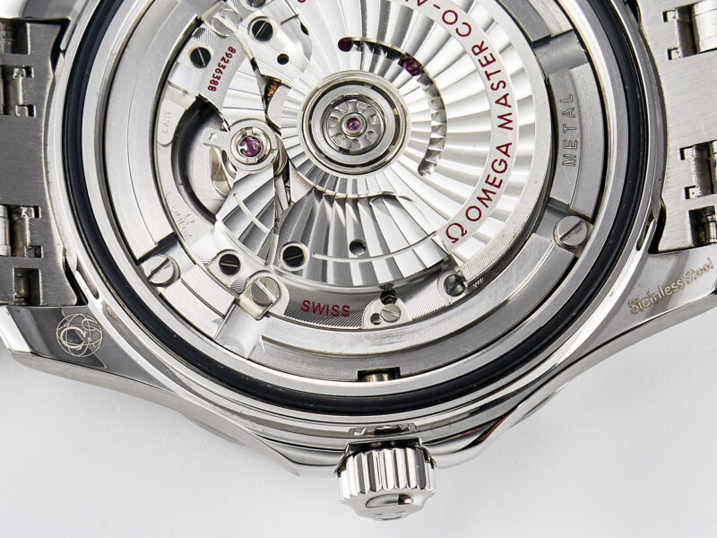 Seamaster Diver 300M VSF 1:1 Best Edition Black Ceramic Black Dial on SS Bracelet A8800 V2 - Image 15