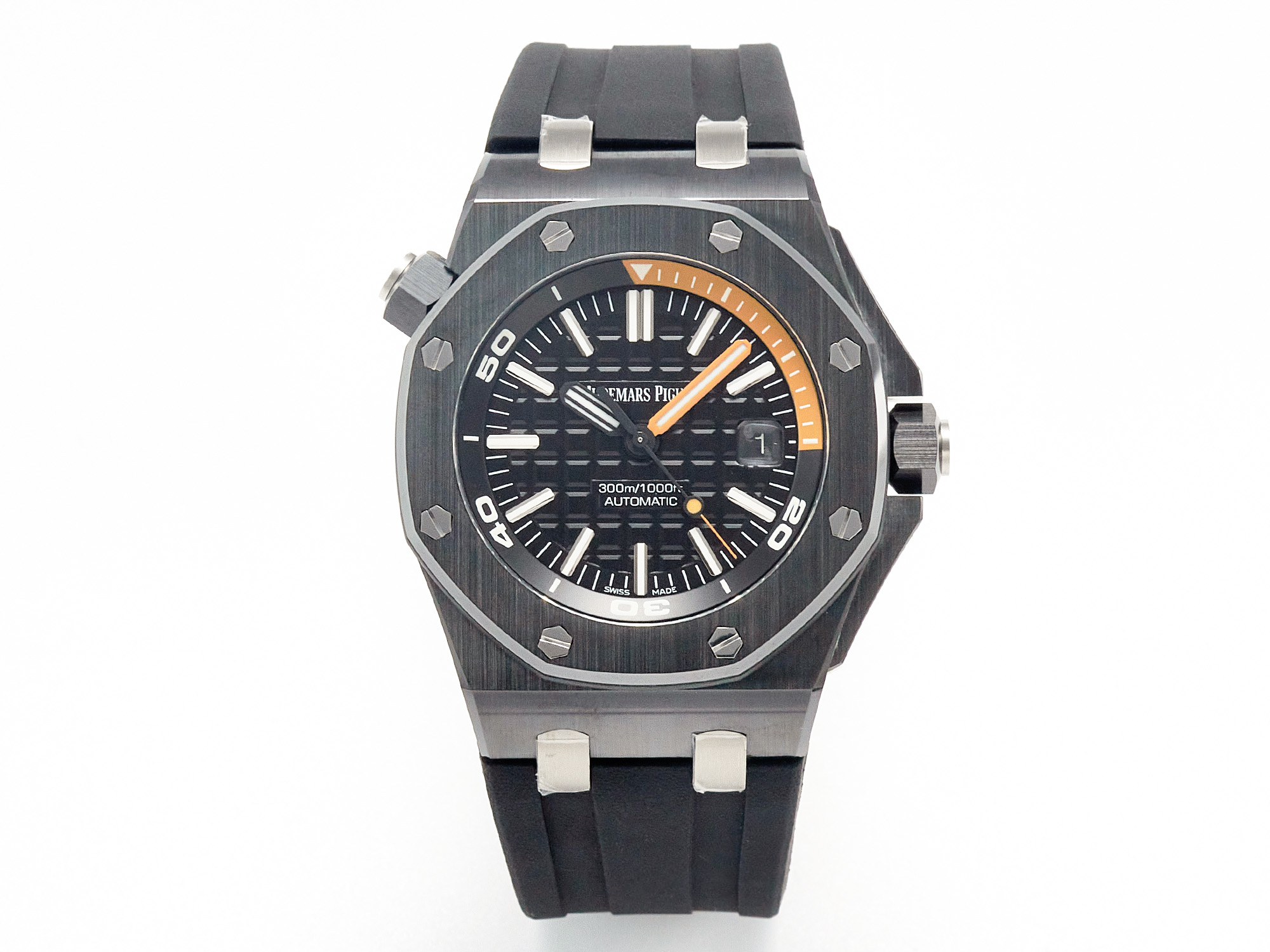 Royal Oak Offshore Diver 15707 Black Ceramic ZF 1:1 Best Edition SA3120 Super Clone - Image 5