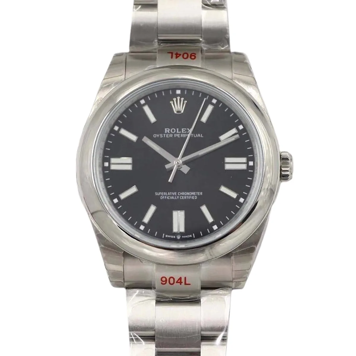 Oyster Perpetual 36mm cadran noir brillant 114300 VSF