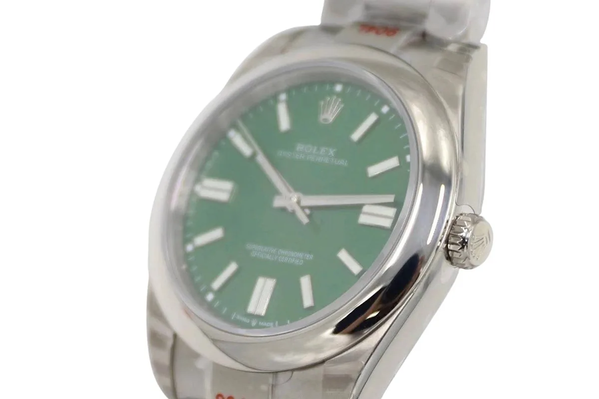 Oyster Perpetual 41mm cadran vert 114300 – Image 4