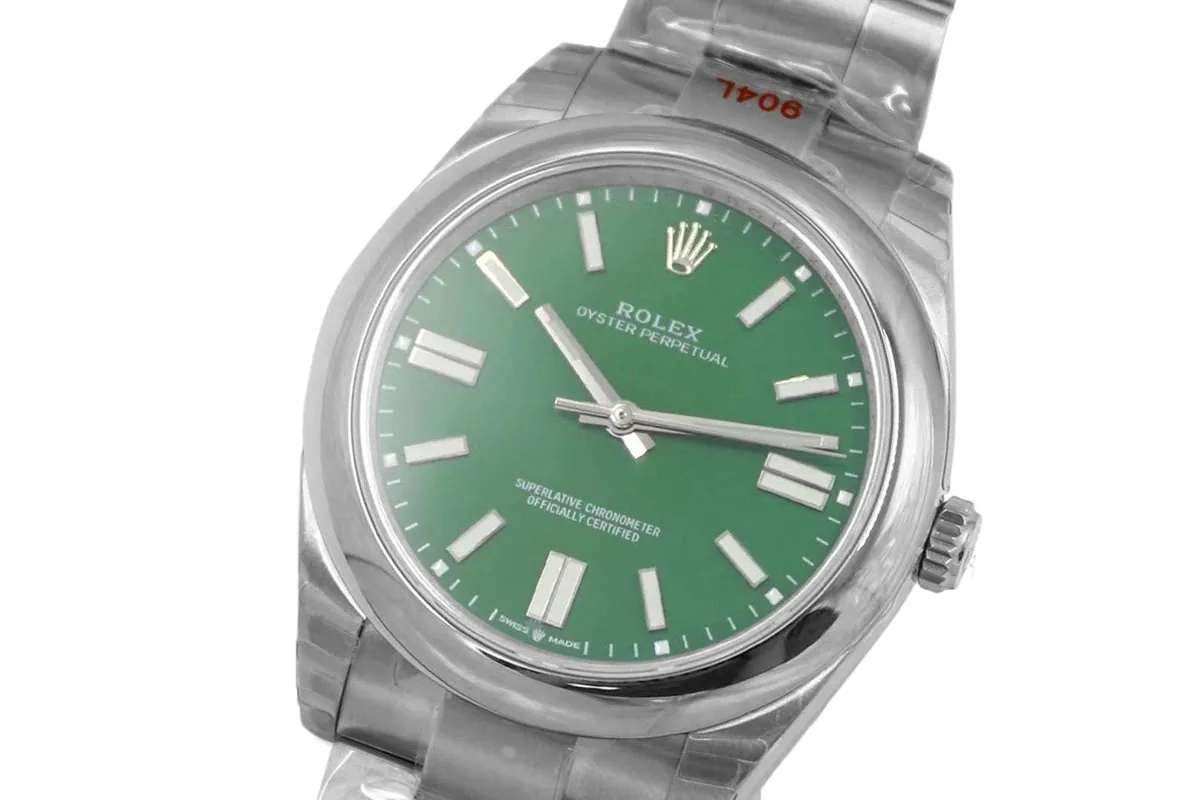 Oyster Perpetual 41mm cadran vert 114300 – Image 3