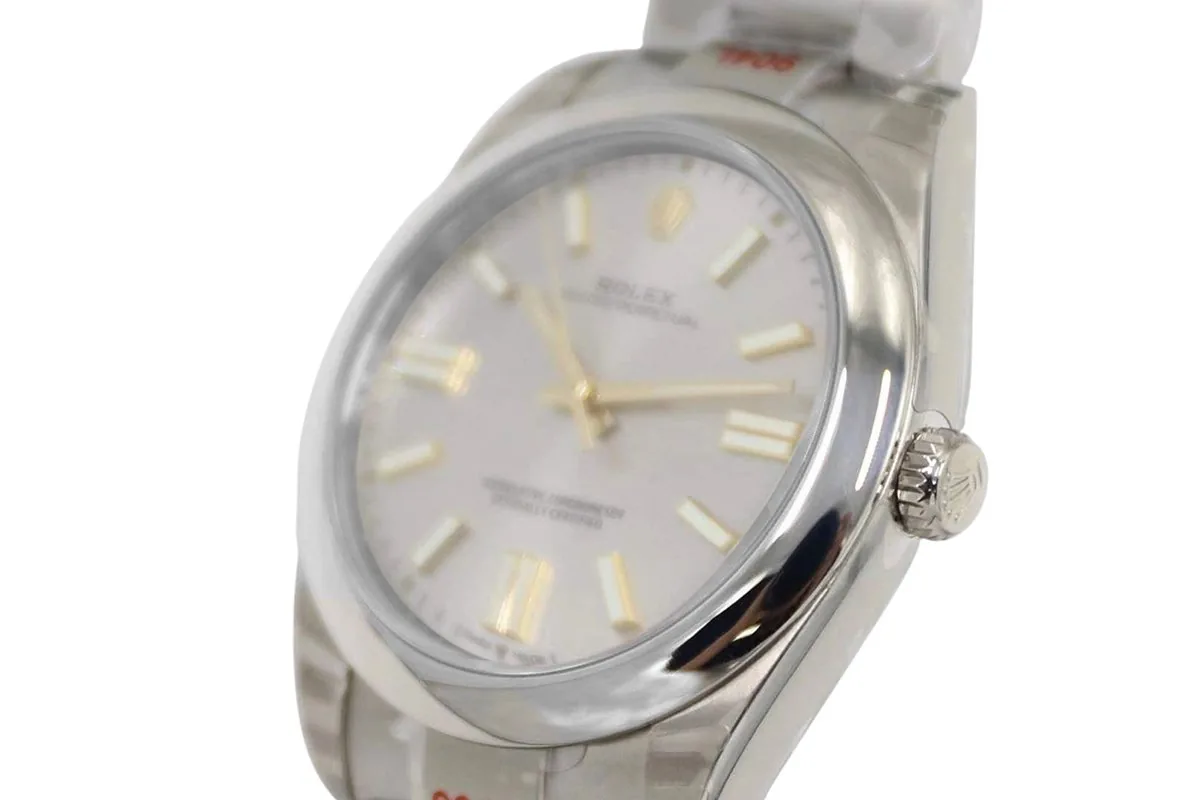 Oyster Perpetual 41mm silbernes Zifferblatt 114300 – Bild 3