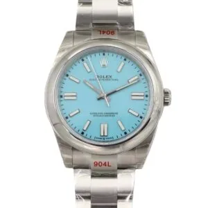 Oyster Perpetual 41mm türkisblaues Zifferblatt 114300