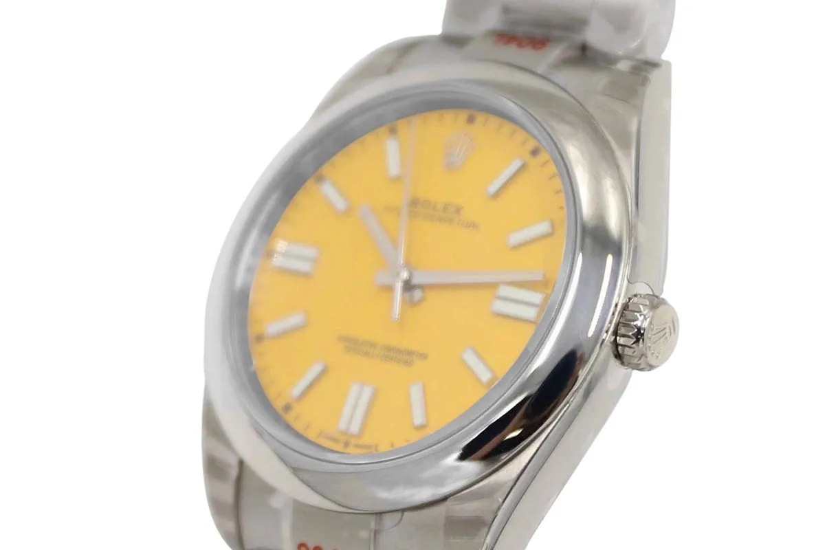Oyster Perpetual 41mm gelbes Zifferblatt 114300 – Bild 3
