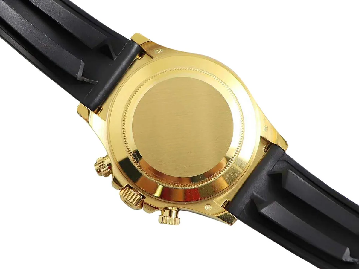 Daytona 116518LN champagnerfarben-schwarzes Zifferblatt in Gelbgold – Bild 4