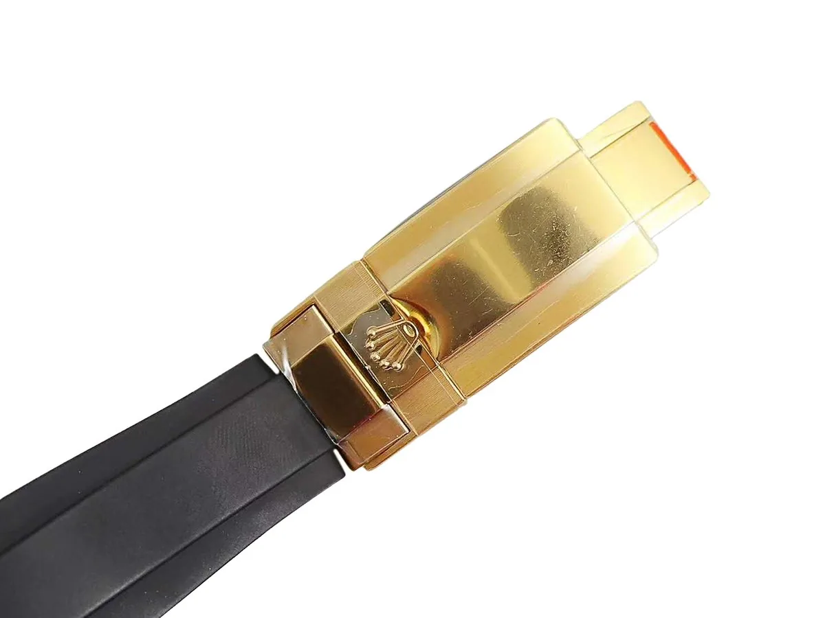 Daytona 116518LN champagnerfarben-schwarzes Zifferblatt in Gelbgold – Bild 7