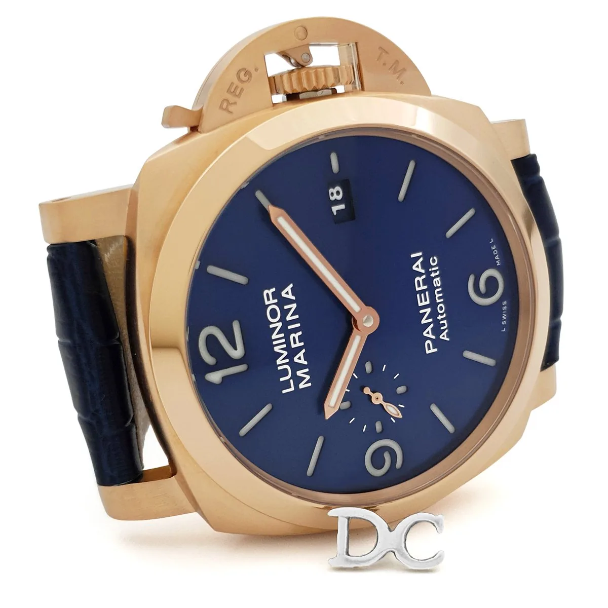 PAM1112 Luminor Marina Goldtech™ Sole Blu 44mm – Image 2