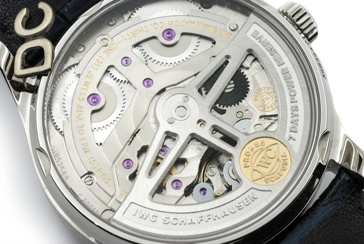 Portuguese Automatic 7 Day IW500107 Stahl – Bild 6