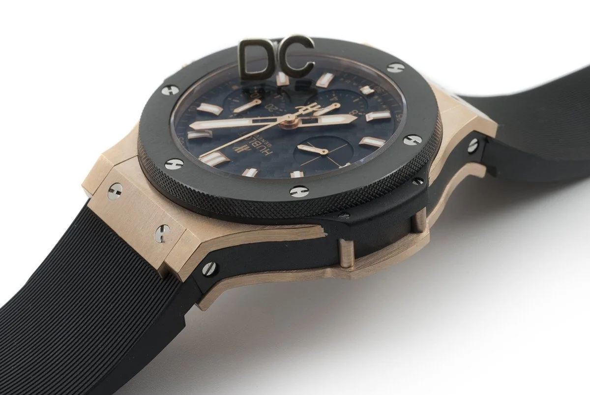 Big Bang chronographe cadran en fibre de carbone en or rose – Image 2