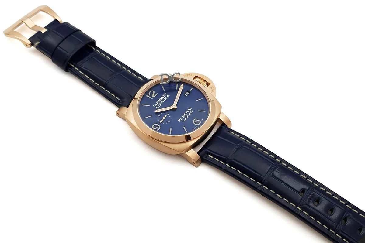PAM1112 Luminor Marina Goldtech™ Sole Blu 44mm – Image 4