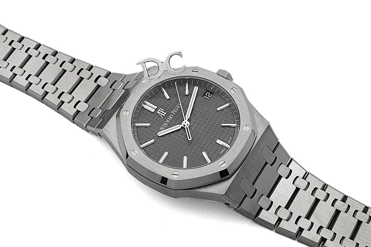 Royal Oak 15500 cadran gris – Image 2