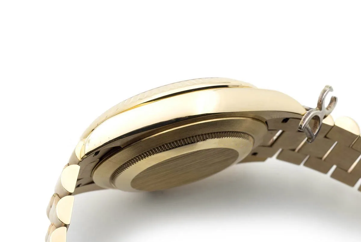 Day-Date 40 228238 esfera blanca en oro amarillo - Imagen 3
