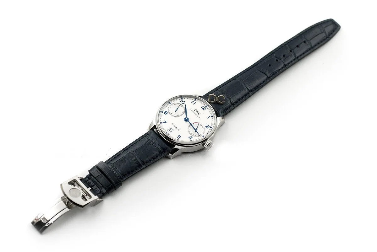 Portuguese Automatic 7 Day IW500107 acciaio - immagine 2