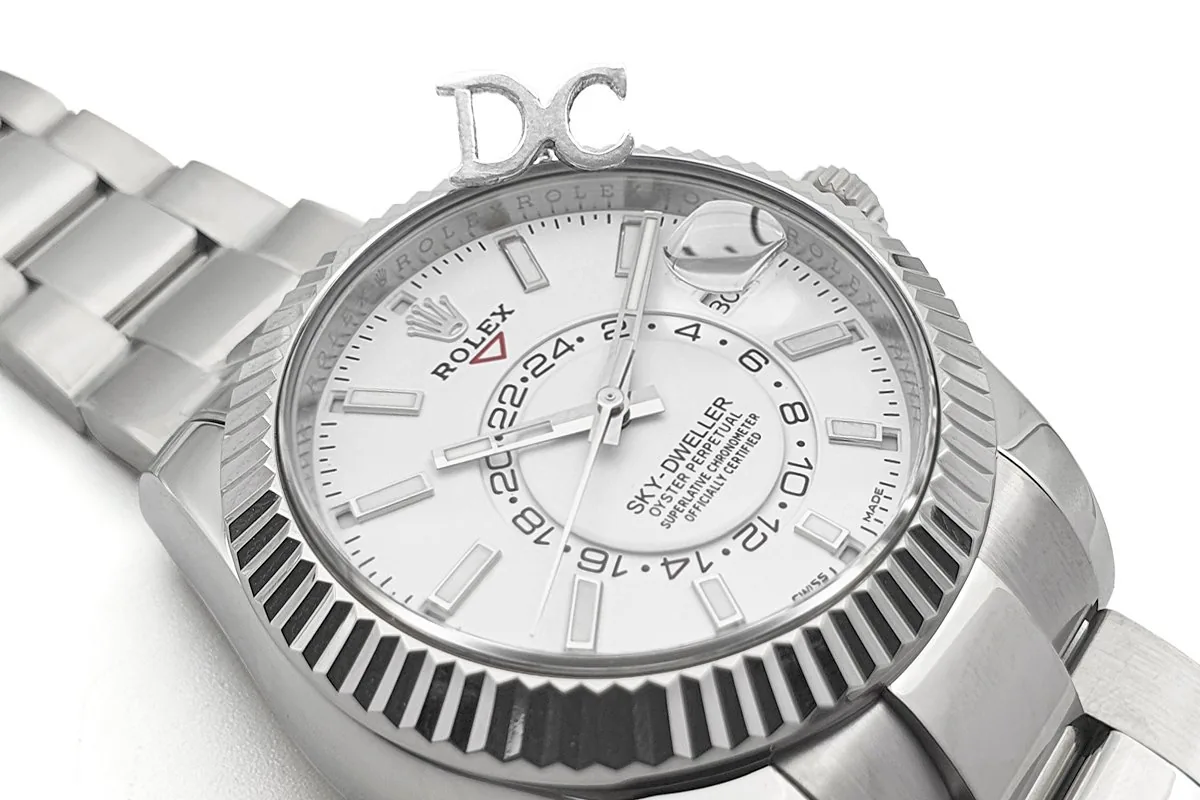 Sky-Dweller 326934 cadran blanc en or blanc – Image 3