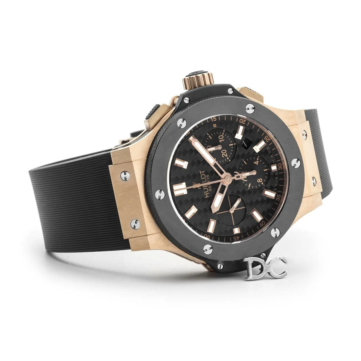 Big Bang chronographe cadran en fibre de carbone en or rose – Image 4