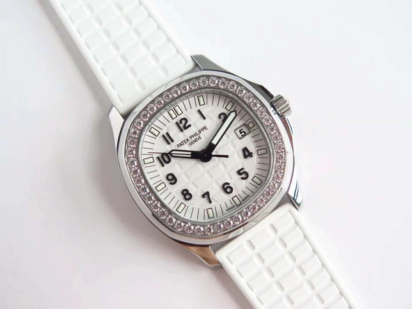 Aquanaut Luce 5067A-011 esfera blanca en acero - Imagen 2