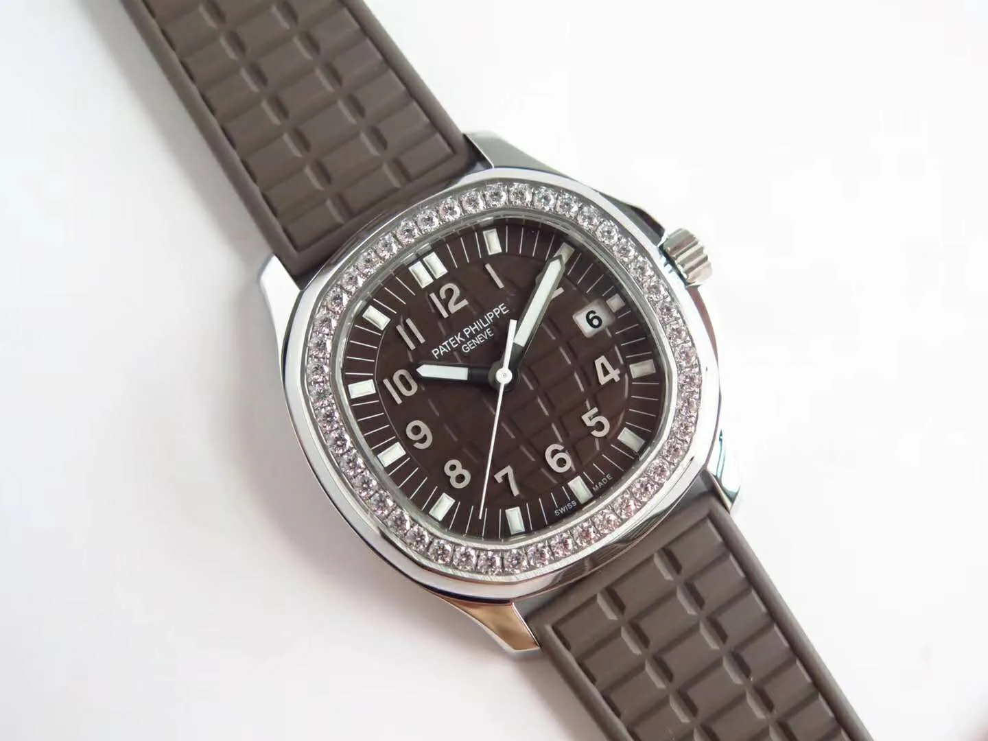 Aquanaut Luce 5067A-023 cadran marron en acier – Image 5