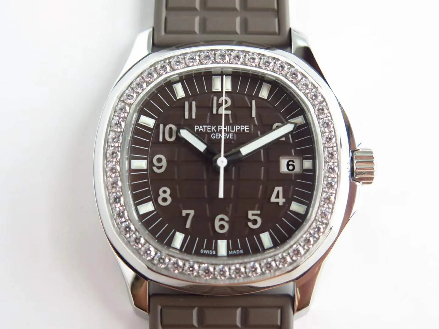 Aquanaut Luce 5067A-023 cadran marron en acier – Image 4