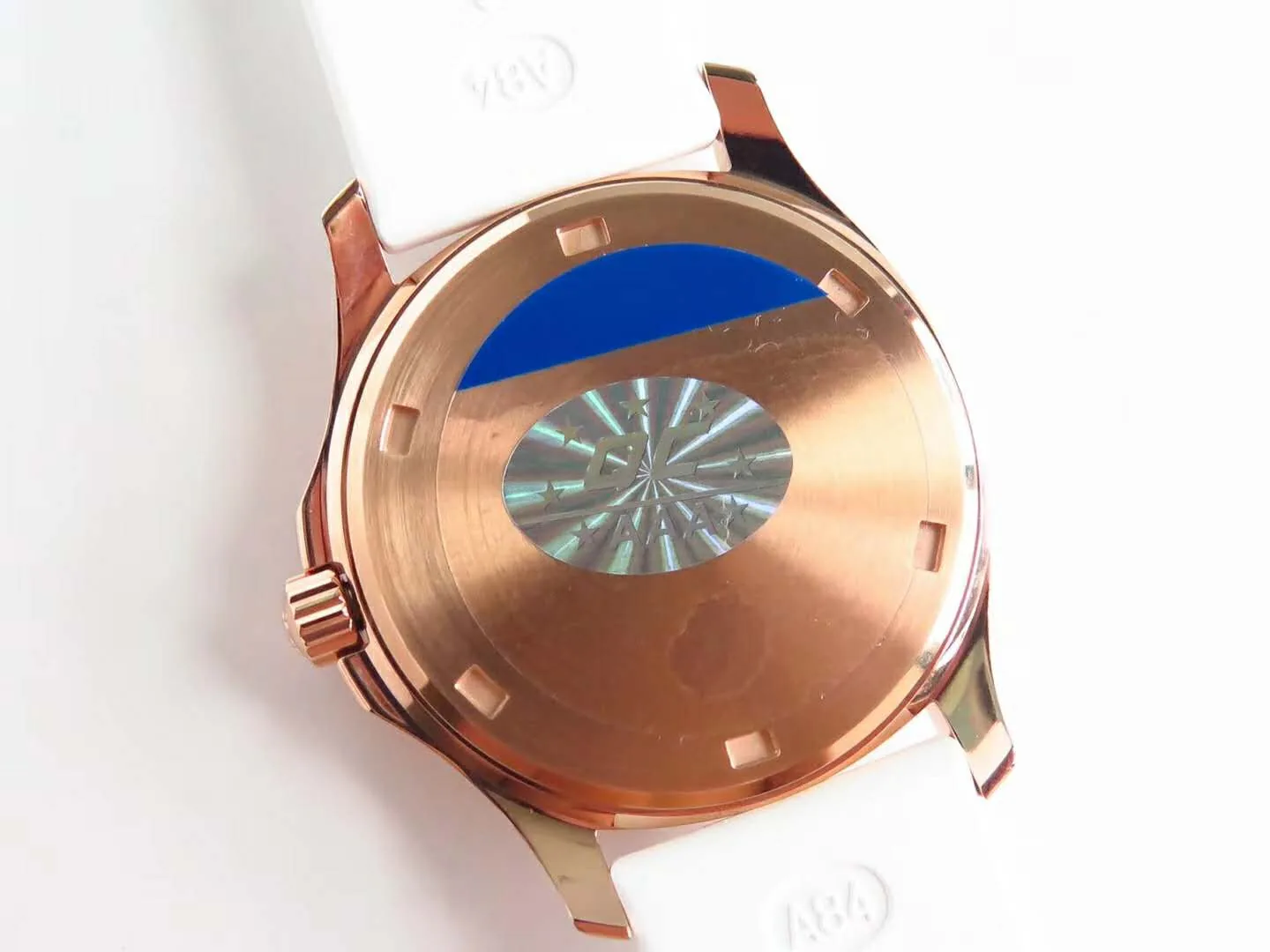 Aquanaut Luce 5068R-010 quadrante bianco in oro rosa - immagine 6