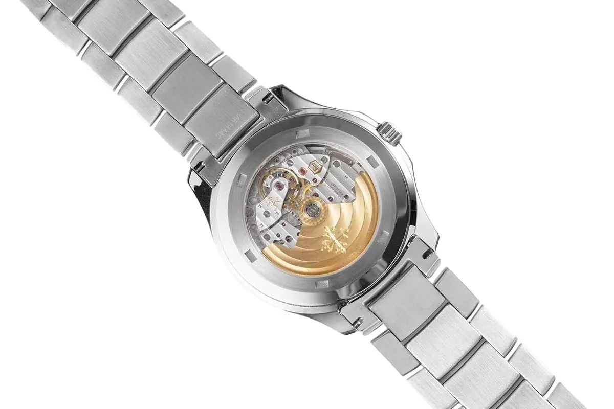 Aquanaut 5167/1A-001 quadrante nero in acciaio su bracciale - immagine 8