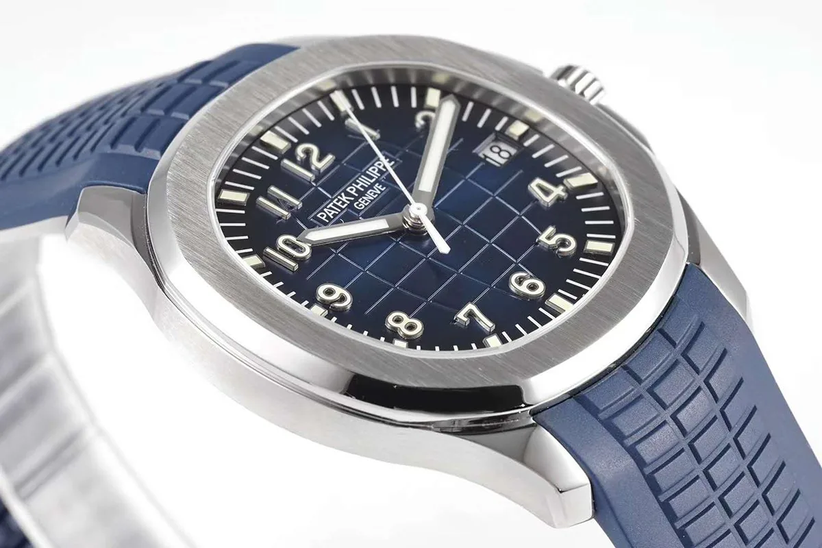 Aquanaut 5168G esfera azul en oro blanco - Imagen 6