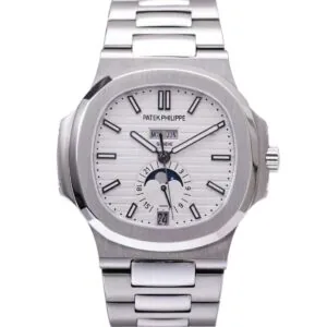 Nautilus 5726/1A-010 cadran blanc en acier
