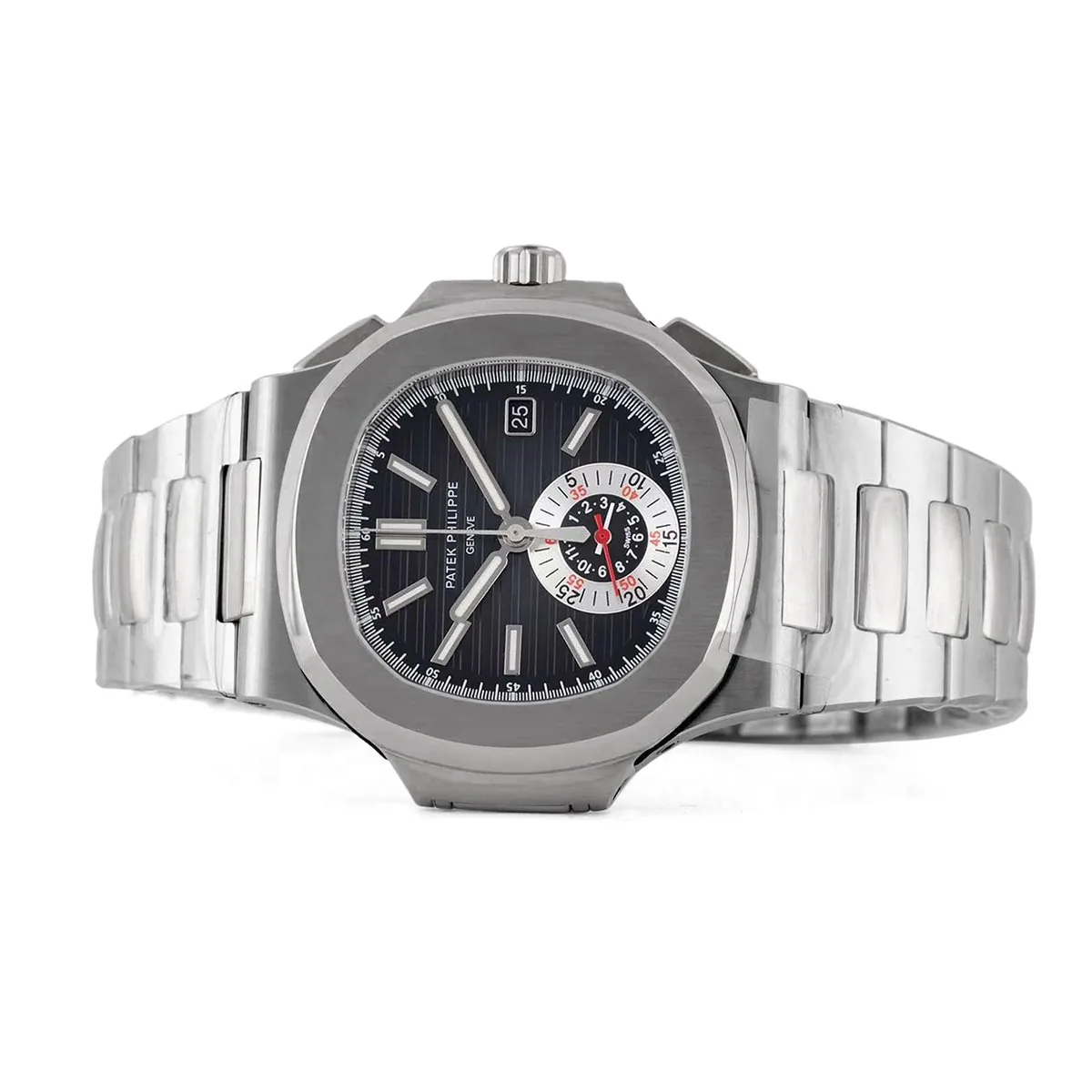 Nautilus 5980/1A-014 esfera negra en acero - Imagen 3